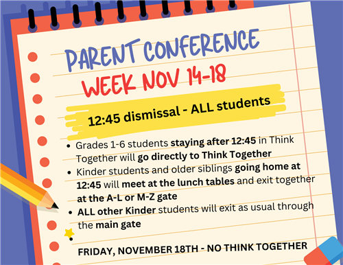 Parent Conference Week